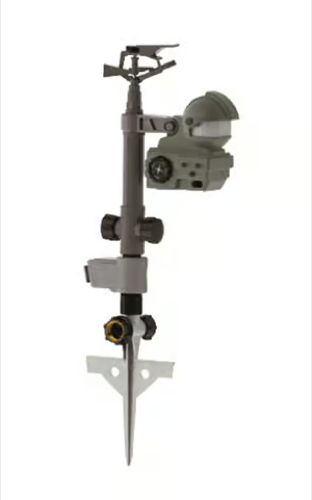 Motion-activated sprinkler